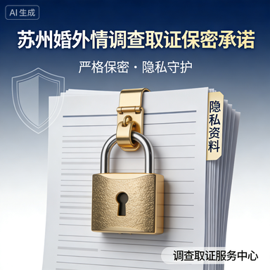 苏州婚外情调查取证-合法合规，精准固证，助力维权