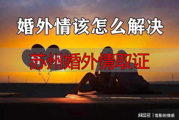 苏州婚外情取证
