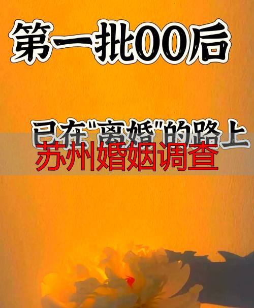 苏州婚姻调查