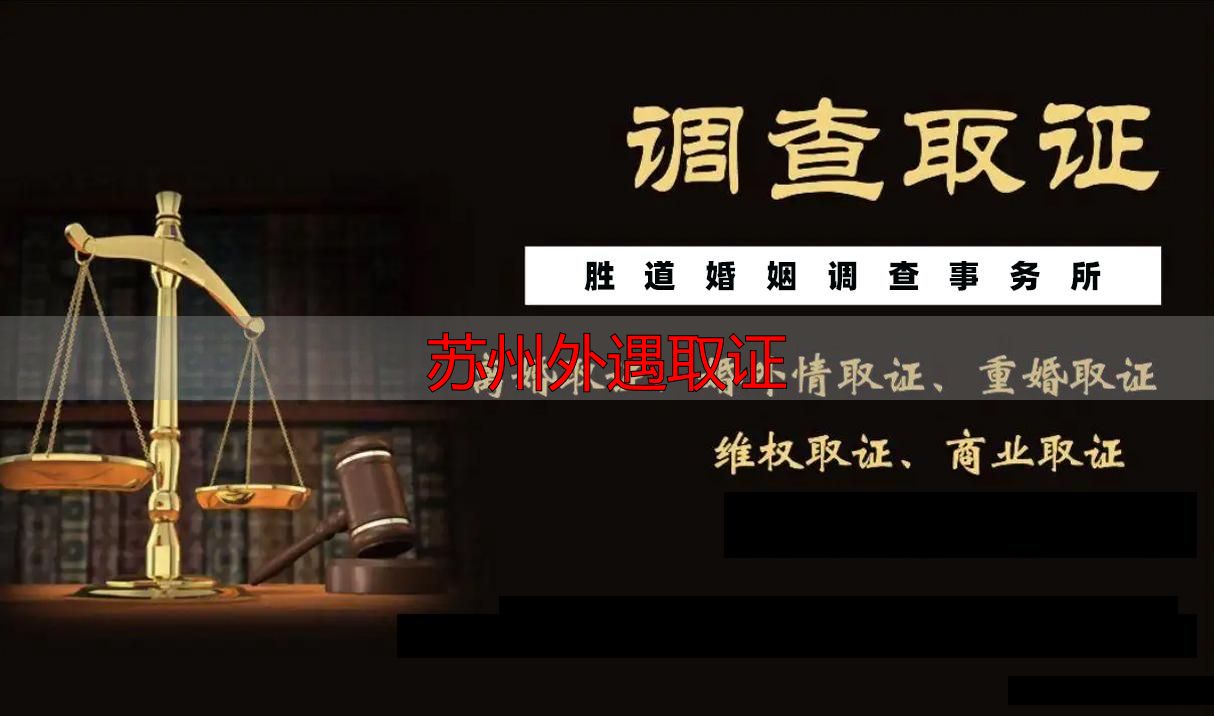 苏州外遇取证