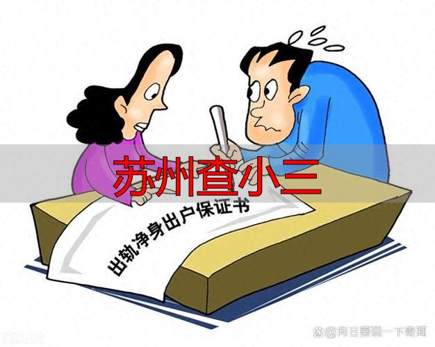 苏州查小三