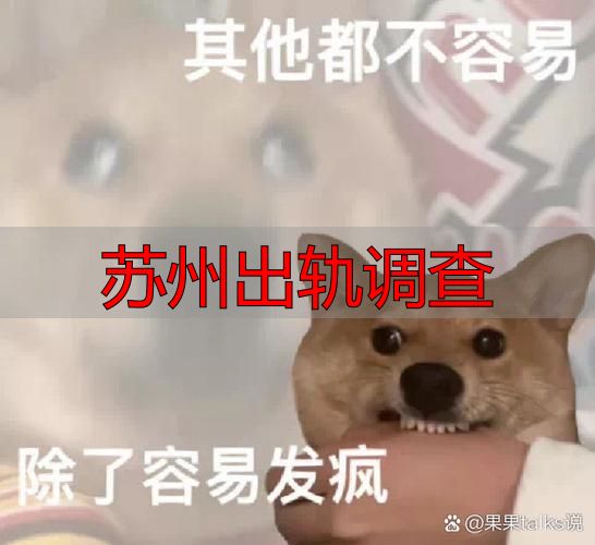 苏州出轨调查