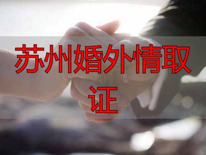 苏州婚外情取证