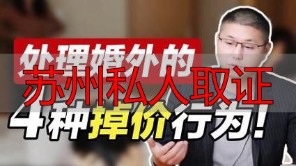 苏州私人取证