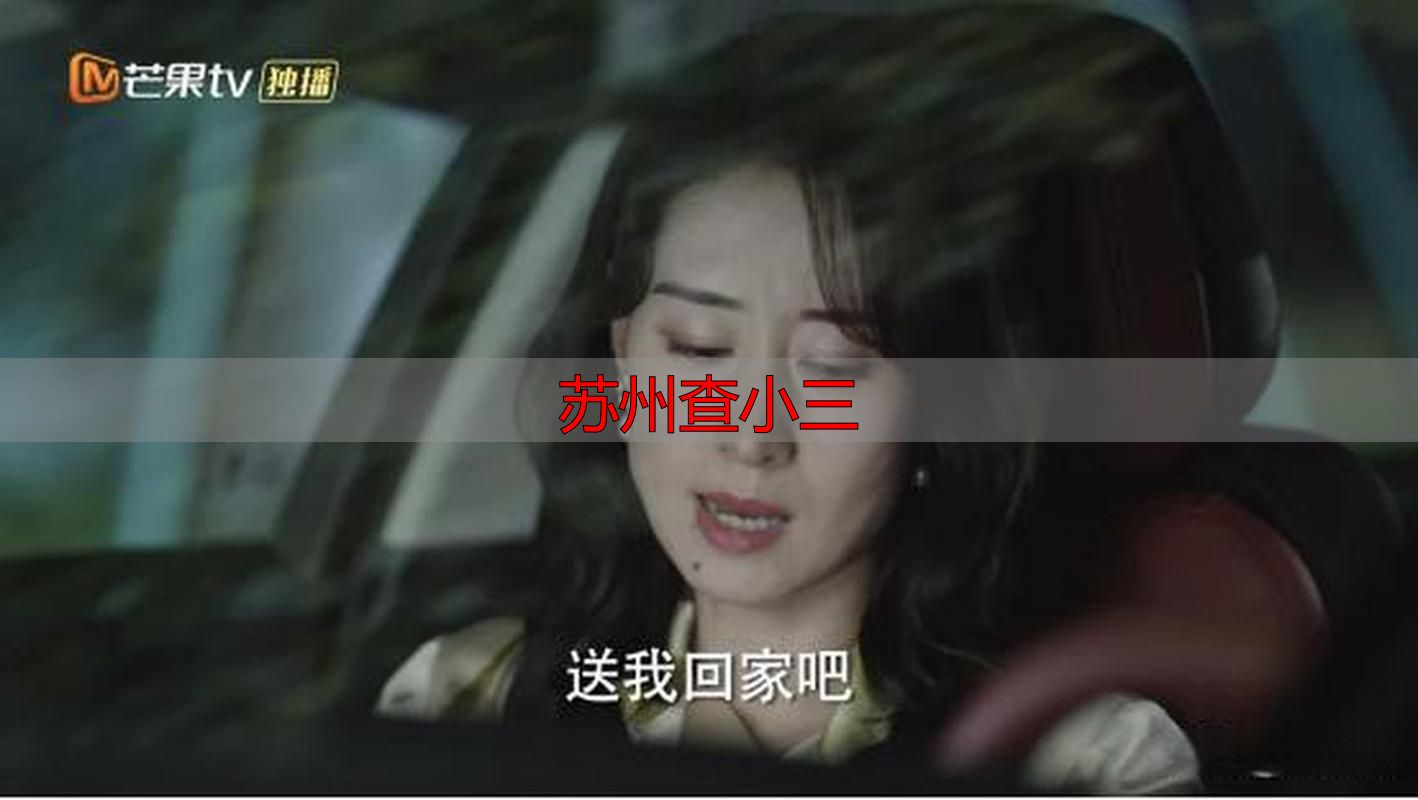 苏州查小三