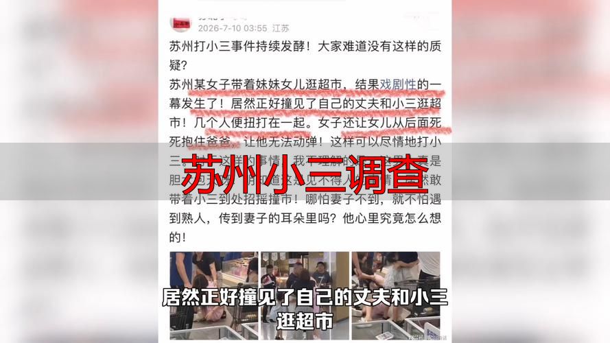 苏州小三调查
