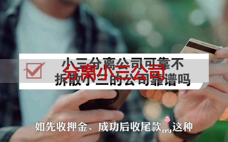 分离小三公司